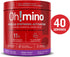 Oh!mino Amino Acid Energy Blend - Pre-Post Workout Powder, BCAA Amino Acids, 280 g, 40 Servings, Caffeinated Berry Blast