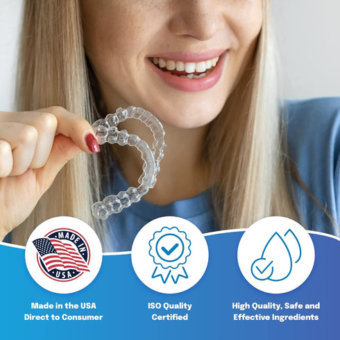 Dental Appliance Cleanser, 24 Packets of Professional Strength Cleaner Powder - Mint Essence Flavor for Retainers &