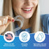 Dental Appliance Cleanser, 24 Packets of Professional Strength Cleaner Powder - Mint Essence Flavor for Retainers &