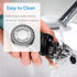 HQ8 Replacement Heads, ComfortCut Blades for Philips Norelco Aquatec Shavers, 3-Pack Compatible with PT720, AT880,
