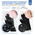 SAVILAND UV Gloves for Nails, Professional UPF200+ Fingerless UV Light Gloves for Gel Manicures, Black