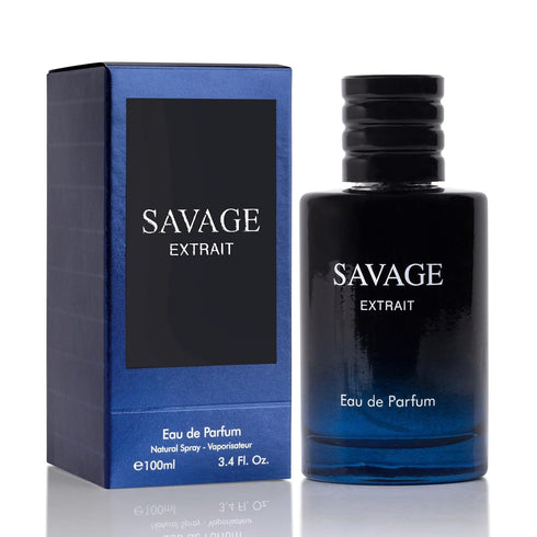 Savage Extrait Eau De Parfum for Men - 100ml Cologne with Grapefruit, Lavender & Rich Wood Notes