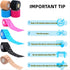 Waterproof Kinesiology Tape - 4 Rolls Elastic Athletic Tape for Joints Support & Muscle Pain