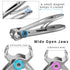 Nail Clippers Set, Fingernail and Toenail Clippers for Thick Nails, Nail Clipper for Men, Women, Seniors