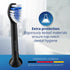 HX6088b 8 Pack demirdental Toothbrush Heads mini Sensitive Compatible with Philips Sonicare Toothbrush Heads - Soft