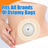 WHAMZ33 W 20 Pcs Ostomy Barrier Strips for Leak Protection Hydrocolloid Sealing Strips to Reinforce Ostomy Barriers