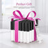 KPX 30 Pcs Lip Gloss Tube Containers, 10ml Empty Clear Pink Lip Oil Tubes for DIY Makeup, Refillable Lip Balm Bottles