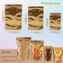 150 Pcs Mylar Bags 5x8 for Food Storage, Resealable Stand Up Bags with Window, Smell Proof Candy Cookie Jewelry