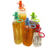 LFRXION Kids Water Bottles Top Spout Food-Grade Silicone Lids for Baby Bottles Leakproof Water Bottle Straw Lid