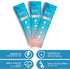 HydroMATE Electrolytes Powder Packets Drink Mix - Low Sugar Hydration Accelerator with Vitamin C B12 - 30 Sticks