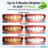 WardTai 30 14 Whitening Strips for Sensitive Teeth with Low Concentration Hydrogen Peroxide Formula for Gentle