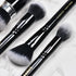 LORYP 4 Pcs Full Face Professional Makeup Brushes Set - Retractable Kabuki Airbrush for Powder and Cream