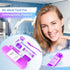 Annhua Braces Kit Cleaning Tools Boxed 8 Pack for Orthodontic, Portable Travel Dental Pick Tool Set for Braces, Purple