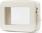 Popvibe Clear Makeup Bag, Travel Cosmetic Case with Zipper, Portable Toiletry Bag for Essentials