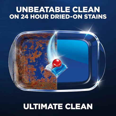 Finish Quantum Powerball, Dishwasher Pods, Dishwasher Detergent Liquid, Dishwasher Soap, Advanced Clean & Shine, 22ct Dishwasher Tablets