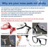 48 Pairs Soft Foam Nose Pads, Self Adhesive Anti-Slip Nosepads for Eyeglasses Sunglasses Reading Glasses (Nude Color)