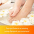 SPA REDI Body and Foot Cream Mask, Mandarin, 16 Oz, Hydrating Pedicure Massage for Tired Feet, Infused with Hyaluronic