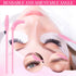 Lash Shampoo for Lash Extensions 60ml Eyelash Extension Cleanser Cleaning Kit with Shampoo Brush & Mascara Brush