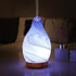 inrorans 160ml 7 Essential Oil Diffuser, Art Glass Ultrasonic Aromatherapy Diffuser for Home with Intermittent Mist