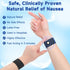LYJEE 5 Pairs Motion Sickness Bands, Nausea Relief Wristbands for Travel, Car, Sea, and Flying