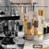 Rotating Makeup Organizer for Vanity, Spinning Cosmetics Storage Rack for Bathroom Countertop, Skincare Holder (1 Tier,