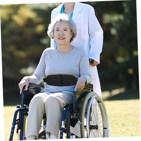 Holibanna Adjustable Protective Leg Strap for Elderly Patients Safety Band to Prevent Sliding and Falls Suitable