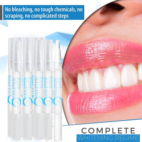 Mini Togo Teeth Whitening Pen 10 Pack, Erases Stains and Strengthens Enamel for Up to 150 Applications