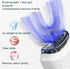 VIDECOR IPX7 360 Electric UShaped Toothbrush, Electric UShaped Toothbrush Smart Teeth Toothbrush Silicone Electric