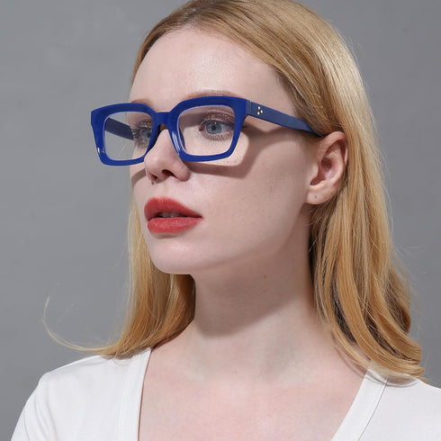 DXYXYO 3 Pack Reading Glasses 2.0 Women Blue Light Blocking Mens Oversized Rectangle Computer Readers Retro Fashion