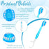 Xosjska 50 Pack Packaged 5-in-1 Individually Disposable Travel toothbrushes with Toothpaste Portable Pre-Pasted Travel