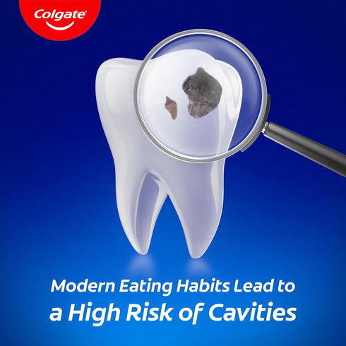 Pack (200+100) 300g Colgate Strong Teeth Saver Toothpaste with Toothbrush