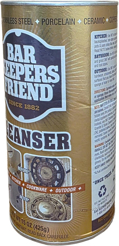 SERVAAS LABS INC 15 OZ Bar Keepers Friend Cleanser & Polish: