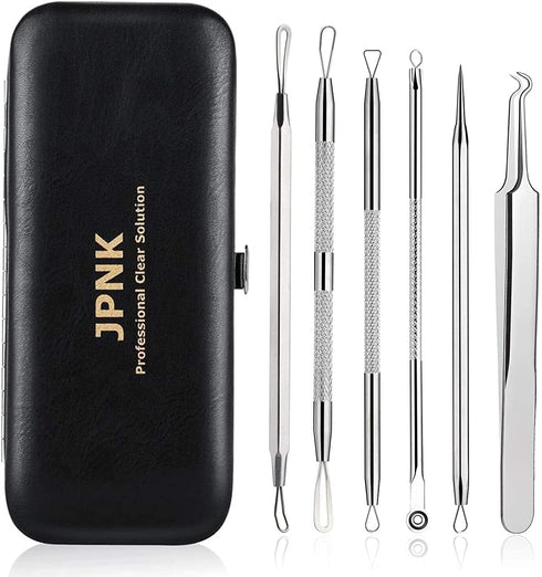 JPNK Blackhead Remover Comedone Extractor, Acne Removal Kit.