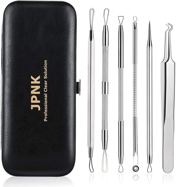 JPNK Blackhead Remover Comedone Extractor, Acne Removal Kit.