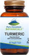 Turmeric Capsules with Black Pepper Extract - 60 Kosher Vegan Caps, 450mg Turmeric Root