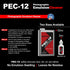 PEC-12 4"x4" 100 (59ml) 2oz Photographic Emulsion Cleaner Kit and PEC-PAD Lint Free Non-Abrasive Wipes Sheets per/Pkg