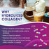 NATURE TARGET Multi Collagen Peptides Powder - Type I, II, III, V, X with Vitamin C, Hyaluronic Acid - 35 Servings