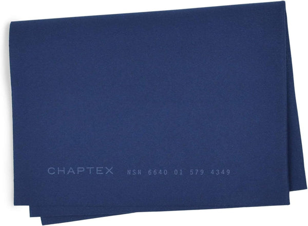 Military Grade Microfiber Cleaning Cloth, Lint Free, Washable & Reusable, Large 12" x 8", Navy Blue
