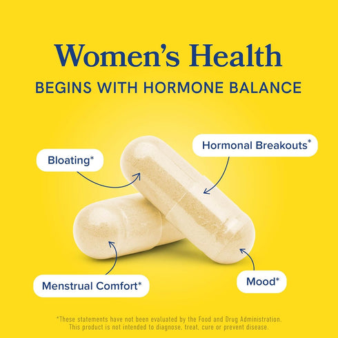DIM Supplement 200 mg | Estrogen Balance for Women & Men | Hormonal Acne, Menopause & Antioxidant Support | 60 Ct.
