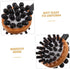 Hammer Mikinona Manual Massage for Body with Dual Head Tapping Lightweight Wooden Therapy Stick for Neck Back Waist