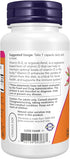 NOW Supplements Vitamin D 1,000 IU Dry | High Potency, Strong Bones*, 120 Veg Capsules