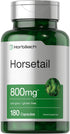 Horbaeach Horsetail Herb Extract Capsules 800mg | 180 Count | Non-GMO, Gluten Free