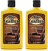 Leather Cleaner & Conditioner for Automotive, Upholstery, Leather Luggage and Bags, Liquid Pack of 2