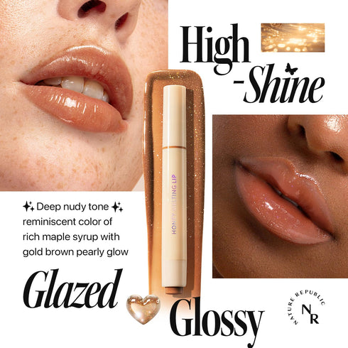 Nature Republic HONEY MELTING LIP 13-14 GLITTER, MAPLE GLITTER