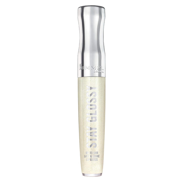 Rimmel Stay Glossy Lip Gloss - Non-Sticky and Lightweight Formula for Lip Color and Shine - 815 Halo-There, .18oz
