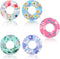 25pcs Sensor Covers for Libre 1/2 - Waterproof Flower Pattern Blood Sugar Monitor Patch Adhesive Patches