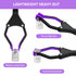 32 inch GrabRunner Folding Reacher Tool with Magnet (Purple)