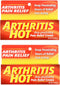 Arthritis Hot Pain Relief Creme, 3 oz, Pack of 2 for Soothing Comfort.