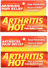 Arthritis Hot Pain Relief Creme, 3 oz, Pack of 2 for Soothing Comfort.