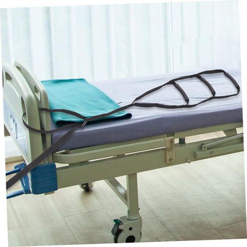 Holibanna Seniors Bed Ladder Adjustable Assist Belt Easy to Install Pull up Strap for Elderly Disabled and Individuals
